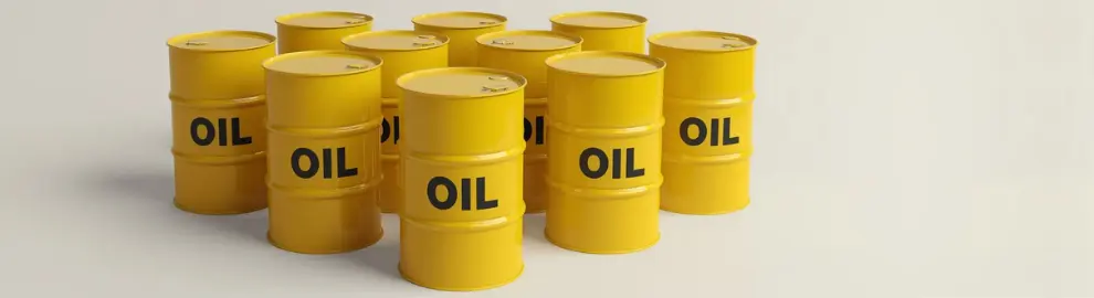 Barili di olio per rappresentare le Soluzioni Metaltek per gli Impianti Termocombustione Olio