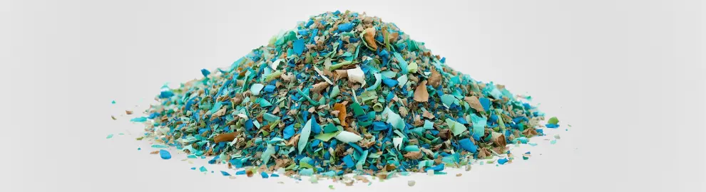 Mucchio di pulper da cartiera per rappresentare le Soluzioni Metaltek per gli Impianti Termovalorizzazione Pulper da Cartiera