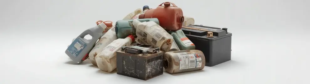 Mucchio di rifiuti misti per rappresentare le Soluzioni Metaltek per la Termovalorizzazione Rifiuti Speciali Urbani